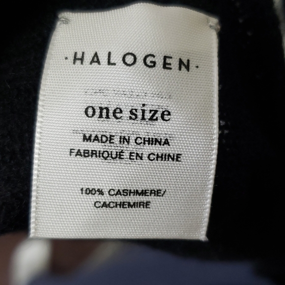 *SOLD*NWOT Halogen Cashmere Poncho Sweather - Picture 7 of 7